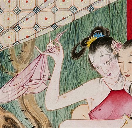 月湖-迫于无奈胡也佛画出《金瓶梅秘戏图》，却因此成名，其绘画价值不可估量